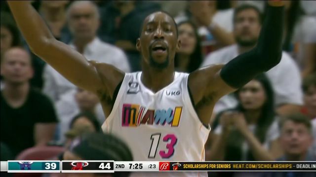 【2022年11月13日 黄蜂vs热火集锦】阿德巴约高位策应送妙传 斯特鲁斯拍马赶到滑翔暴扣