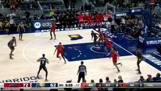 【2022年11月13日 猛龙vs步行者集锦】外线架炮蓄势待发！希尔特携手特纳火热三分接连轰筐