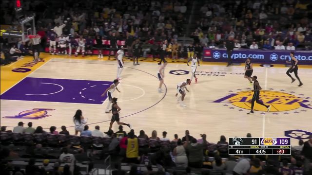 【2022年11月14日 篮网vs湖人集锦】追分势在必行！杜兰特攻防结合翻身跳投美如画