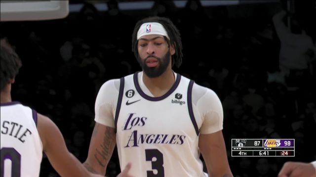 【2022年11月14日 篮网vs湖人集锦】湖人队集锦 龟眉齐发力湖人全面开花大胜篮网