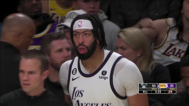 【2022年11月14日 篮网vs湖人集锦】袁弘谈爱看NBA的原因：能收获人生的启示 莱恩的故事让人动容