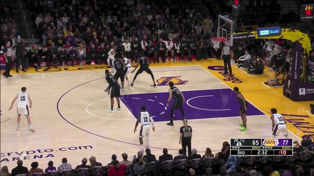 【2022年11月14日 篮网vs湖人集锦】二弟对不住啦！杜兰特严防死守封盖威少