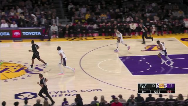 【2022年11月14日 篮网vs湖人集锦】还是那个追风少年 威少穿越层峦叠嶂飞身上篮