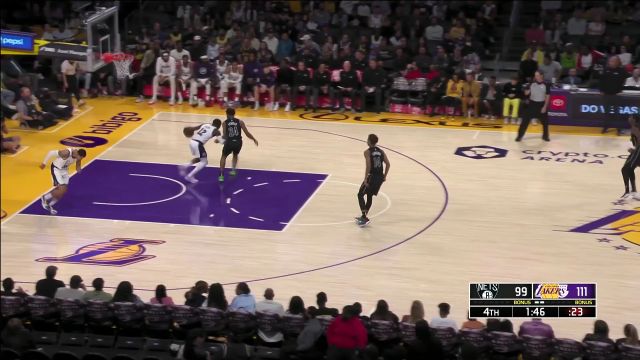 【2022年11月14日 篮网vs湖人集锦】篮网队集锦 杜兰特31+9+7独木难支憾负湖人