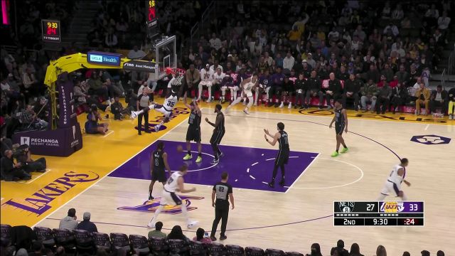 【2022年11月14日 篮网vs湖人集锦】穿针引线盘活进攻 威少连送妙传打懵篮网