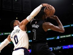 浓眉37+18湖人终结5连败！詹姆斯缺阵 杜兰特31分