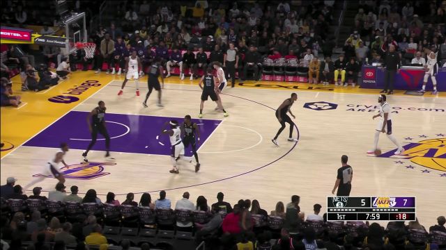 【2022年11月14日 篮网vs湖人集锦】连珠炮强势轰炸 沃克外线命中两记三分扩大分差