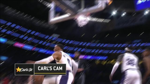 【2022年11月14日 篮网vs湖人集锦】弹射起步电光火石 威少大步流星突破战斧劈扣力贯千钧