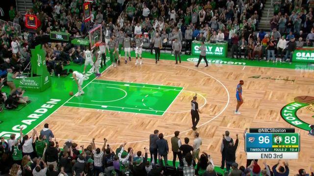 【2022年11月15日 雷霆vs凯尔特人集锦】压王在此！普理查德机警抢断疾驰上篮压哨命中