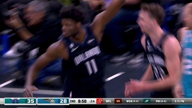 【2022年11月15日 黄蜂vs魔术集锦】一点面子都不给！班巴神兵天降无情隔扣普拉姆利