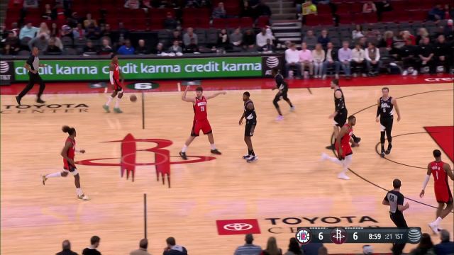 【2022年11月15日】NBA常规赛：快船vs火箭第1节英文原声回放