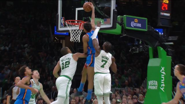 【2022年11月15日 雷霆vs凯尔特人集锦】雷霆122-126凯尔特人 亚历山大空砍37分绿军逆转雷霆