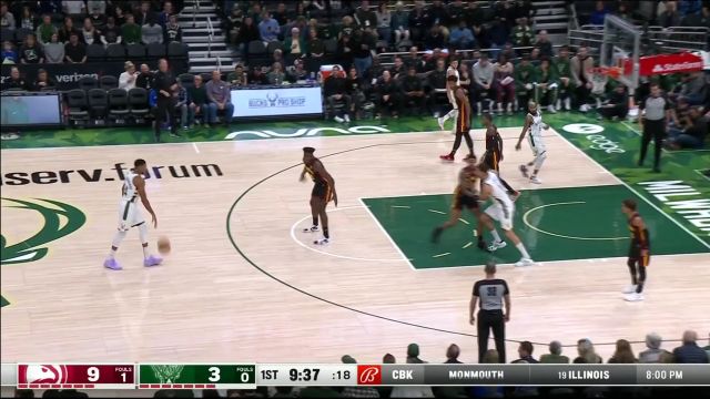 【2022年11月15日 老鹰vs雄鹿集锦】一脚油门踩到底！字母哥长驱直入单臂砸扣