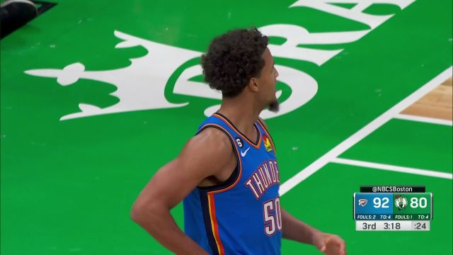 【2022年11月15日】雷霆vs凯尔特人第3节英文原声回放