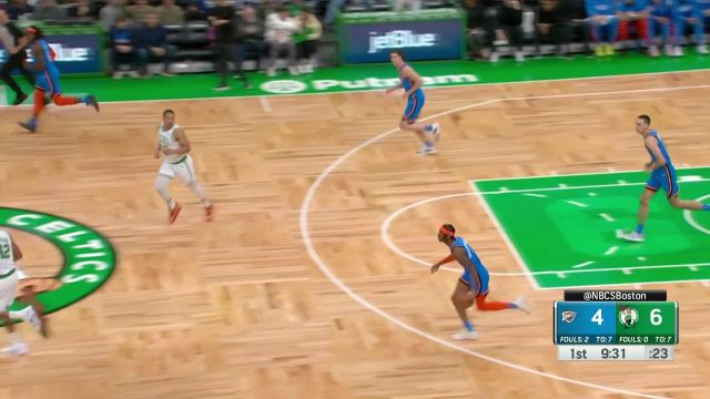 【2022年11月15日 雷霆vs凯尔特人集锦】干脆利落！威廉姆斯底线突破接球暴扣一气呵成