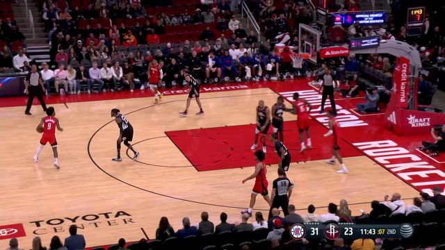 【2022年11月15日 快船vs火箭集锦】反击快攻单骑闯关 曼恩快速推进欧洲步上篮