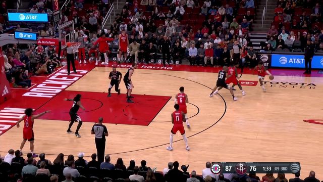 【2022年11月15日 快船vs火箭集锦】快船122-106火箭 快船多点开花六人上双击落火箭