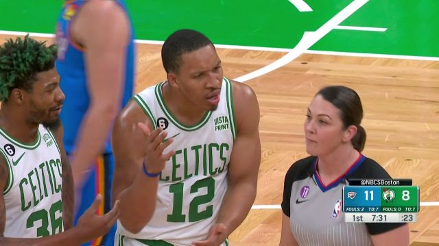 【2022年11月15日】雷霆vs凯尔特人第1节中文解说回放