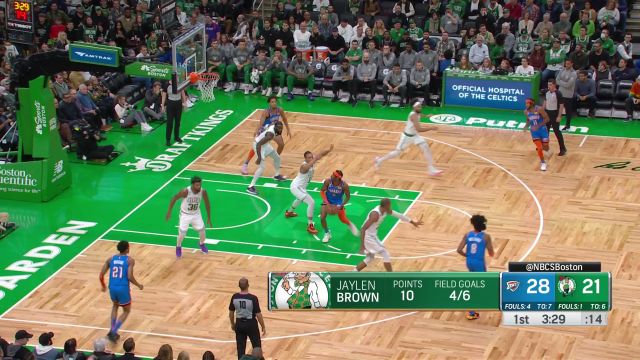 【2022年11月15日 雷霆vs凯尔特人集锦】雷霆vs凯尔特人精华回放 亚历山大空砍37分绿军逆转雷霆