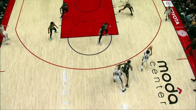 【2022年11月16日】马刺vs开拓者第4节英文原声回放