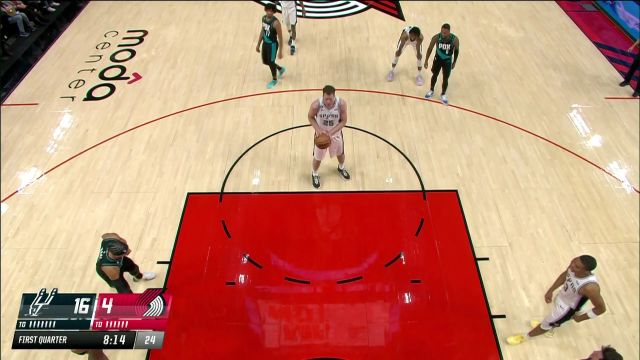 【2022年11月16日】马刺vs开拓者第1节英文原声回放