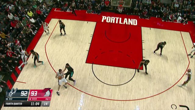 【2022年11月16日 马刺vs开拓者集锦】马刺vs开拓者精华回放 利拉德22分开拓者稳居西部第一