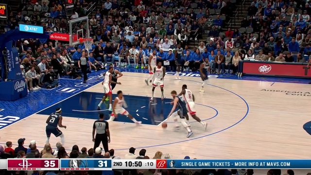 【2022年11月17日 火箭vs独行侠集锦】该吃的帽你逃不掉 加鲁巴追身大帽拒绝贝尔坦斯