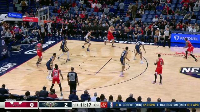 【2022年11月17日 公牛vs鹈鹕集锦】上来就放大招 德罗赞无视防守极致投篮