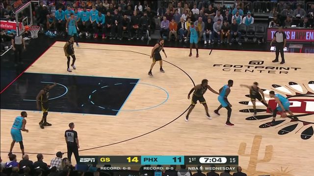 【2022年11月17日 勇士vs太阳集锦】布克vs勇士集锦 27+9各种翻身跳投简直美如画