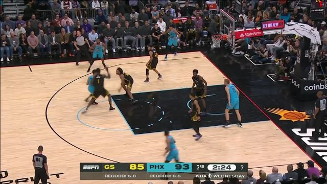 【2022年11月17日 勇士vs太阳集锦】这梁子算结下了！布里奇斯命中三分后手指汤普森摇头晃脑一顿嘲讽