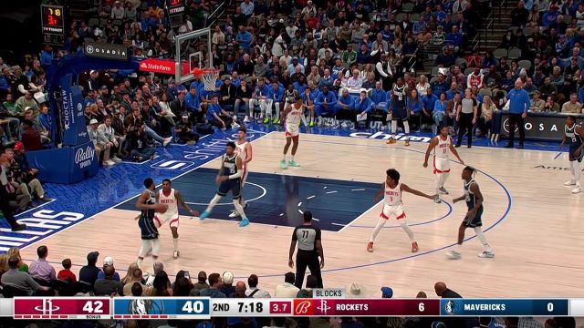 【2022年11月17日 火箭vs独行侠集锦】面对小老弟毫不留情 伍德中距离迎射申京