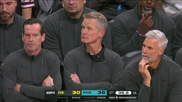 【2022年11月17日】NBA常规赛：勇士vs太阳第1节中文解说回放