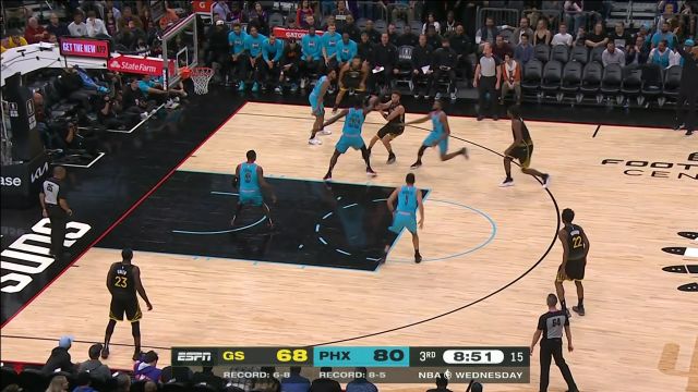 【2022年11月17日 勇士vs太阳集锦】招牌动作炉火纯青！库里撤步三分行云流水