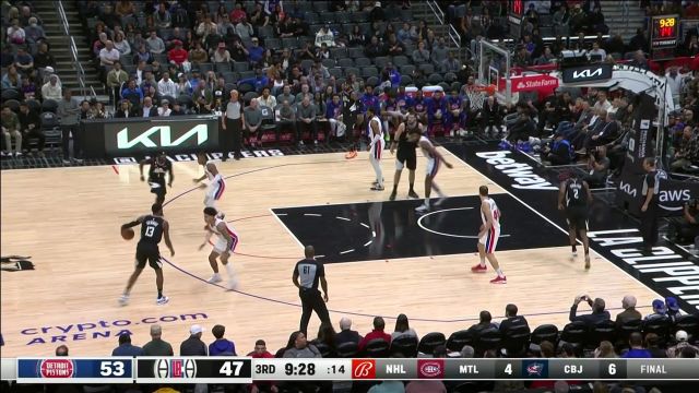 【2022年11月18日 活塞vs快船集锦】防守端的恐怖能力 海斯大帽扇飞杰克逊