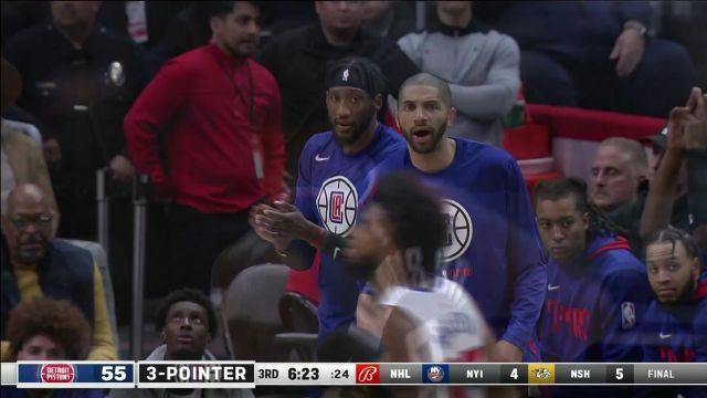 【2022年11月18日 活塞vs快船集锦】做球能力依然算是顶级 莱昂纳德眼观六路果断分球莫里斯三分穿针