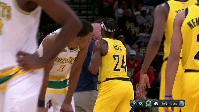 【2022年11月19日 步行者vs火箭集锦】当教练急了俩球员都拉不住 卡莱尔不满裁判发飙被驱逐出场