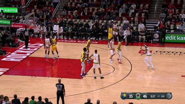 【2022年11月19日】NBA常规赛：步行者vs火箭中文解说全场回放