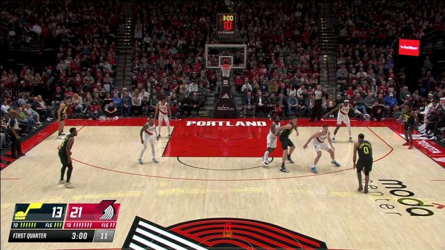 【2022年11月20日 爵士vs开拓者集锦】天冷了请你吃火锅 尤班克斯劈头盖脸大帽塔克