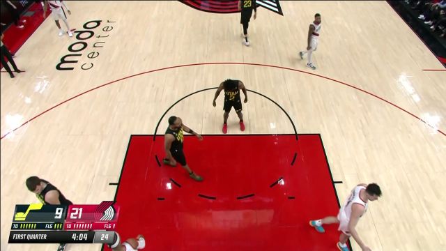 【2022年11月20日】NBA常规赛：爵士vs开拓者第1节原声解说回放