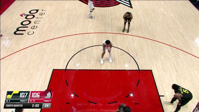 【2022年11月20日】NBA常规赛：爵士vs开拓者第4节中文解说回放