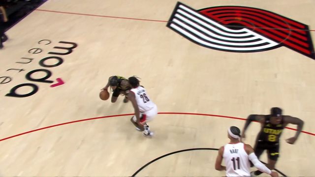 【2022年11月20日 爵士vs开拓者集锦】叫我菲律宾乔丹！克拉克森决胜时刻连轰8分