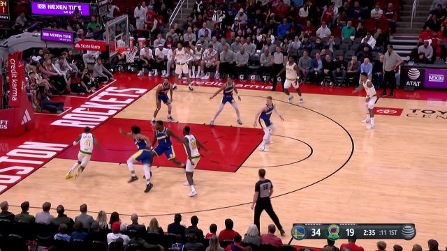 【2022年11月21日 勇士vs火箭集锦】天高任鸟飞！格林展翅翱翔单臂炸筐