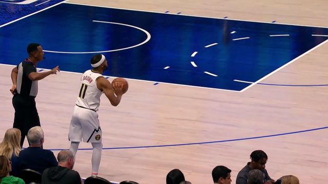 【2022年11月21日 掘金vs独行侠集锦】这是什么神奇操作 中场两秒补时坎卡尔命中后场穿云箭