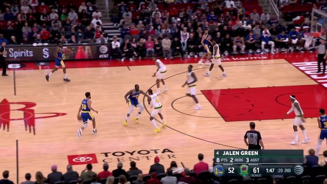 【2022年11月21日 勇士vs火箭集锦】水花兄弟齐齐发威！库里汤普森百步穿杨连进三分