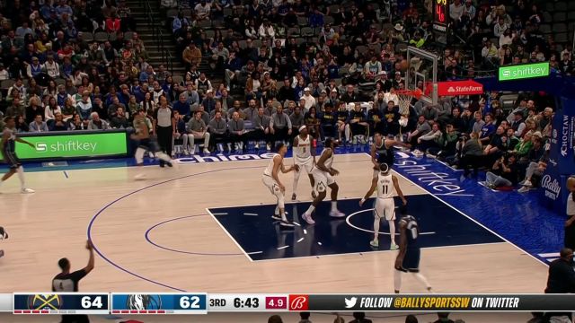 【2022年11月21日 掘金vs独行侠集锦】纳吉出色防守封锁东契奇 波普转换三分发难手起刀落