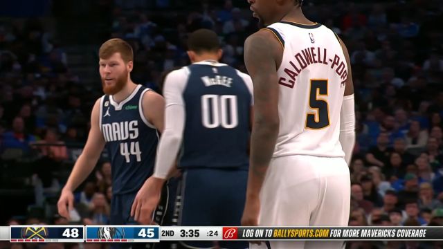 【2022年11月21日 掘金vs独行侠集锦】东契奇大范围转移骗过全场 贝尔坦斯弧顶接球三分架炮轰筐