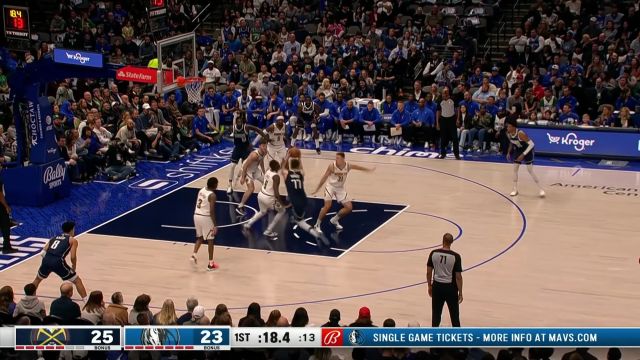 【2022年11月21日 掘金vs独行侠集锦】火力全开 东契奇里突外投全面发挥扳平分差