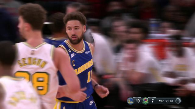 【2022年11月21日】 NBA常规赛：勇士vs火箭第1节原声解说回放