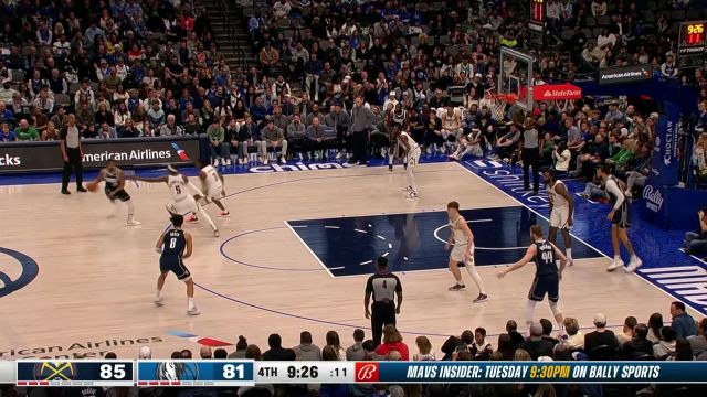 【2022年11月21日 掘金vs独行侠集锦】掘金98-97独行侠 约基奇缺战掘金末节险胜独行侠