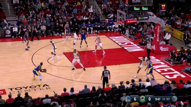 【2022年11月21日】 NBA常规赛：勇士vs火箭第1节中文解说回放